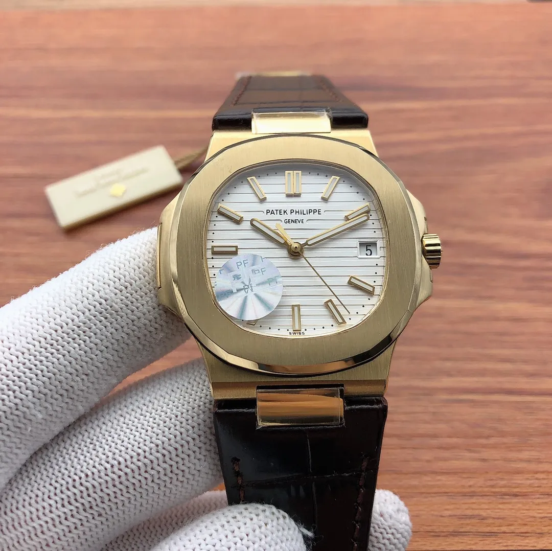 【Top Replica】💰5200! PF shockingly produces Patek Philippe 🎮King of Steel Watches 5711R Nautilus King of Steel Watches PP Patek Philippe 5711 is the best detoxification solution on the Internet, with Patek Philippe 9015 modified Cal.324 self-winding movement (non-domestic machine modification) 40x10mm, 🎮Customized ergonomic strap, the middle bead of the steel strap is diamond-shaped, and the best-selling style in the market Combined with genuine products. The polishing of the case is more perfect and comes with a full set of original Patek Philippe double-sealed packaging boxes, giving you the best Patek Philippe experience on the Internet. 🎮Sanjie exquisitely recommends men’s fully automatic mechanical movement men’s watches. SJ carefully creates ultra-realistic photo shoots for you.